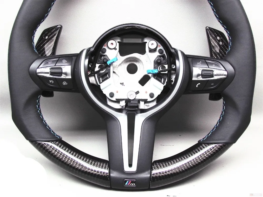 Auto Carbon Fiber Racing Car Steering Wheel For Bmw M3 F80 M4 F82 F15