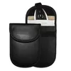 Hot sell Keyless Remotes Control Entry Fob Guard Signal Blocking Pouch Bag PU Leather Car Key Signal Blocker Case