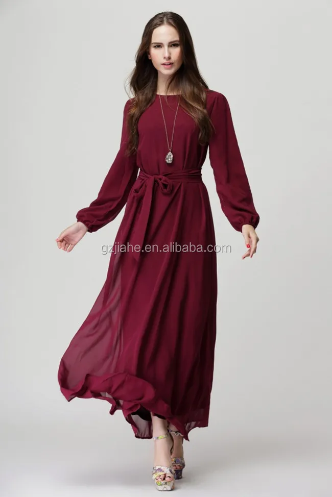 Simple Formal Dresses with Sleeves