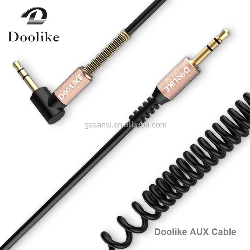 Doolike Wholesale Price Mini Aux Cable 3.55mm For Car Headphone