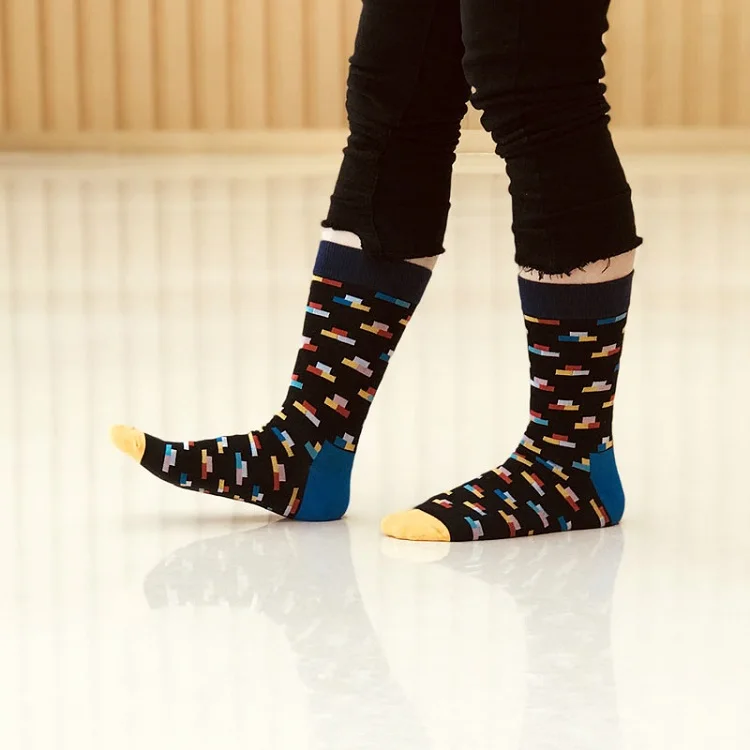 Top Happy Comfy Personalized Funny Knee High Socks For Men Buy Top