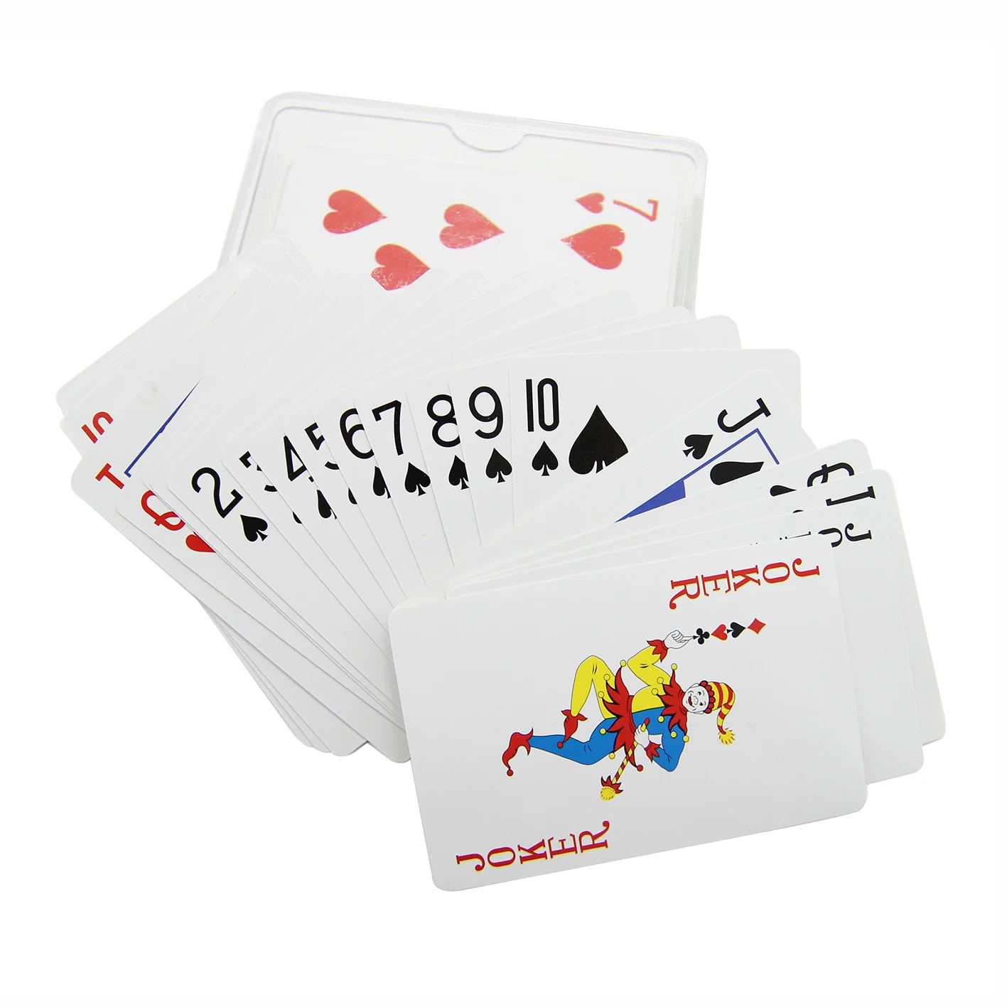 Custom Plastic Playing Card Box For High Grade Poker/pvc Plastic Super