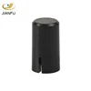 5x5 snap fit black round tactile push button switch cap