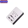 2 gang outlet US standard power wall socket UL certified electric outlet with 2 port USB