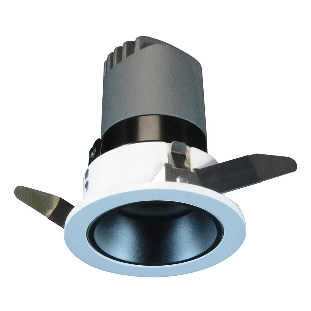 5W 7W 10W  Recessed LED spot downlight lamp  with black mask dimmable  cob led lamps