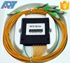 FTTH 1 8 FC/SC APC fiber optic ABS box 8 way PLC splitter for CATV