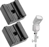 Flash Cold Shoe Mount Adapter Flash Shoe Mount Flash Stand Adapter with 1/4"-20 Tripod Screw