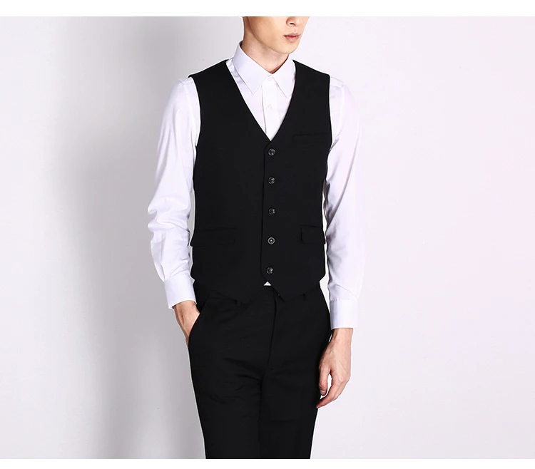 Office Uniform Latest Style Design Suit Vest Waistcoats For Men - Buy ...
