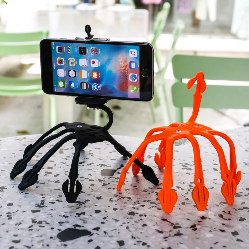 Multifunction Flexible Portable Octopus Shape Mobile Car Phone Holder