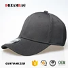 Top quality pina fibre material Guangzhou OEM elastic baseball cap closed back