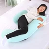 Pregnancy Pillow Bedding Full Body Pillow for Pregnant Women Comfortable H-Shape Cushion Long Side Sleeping Maternity Pillow