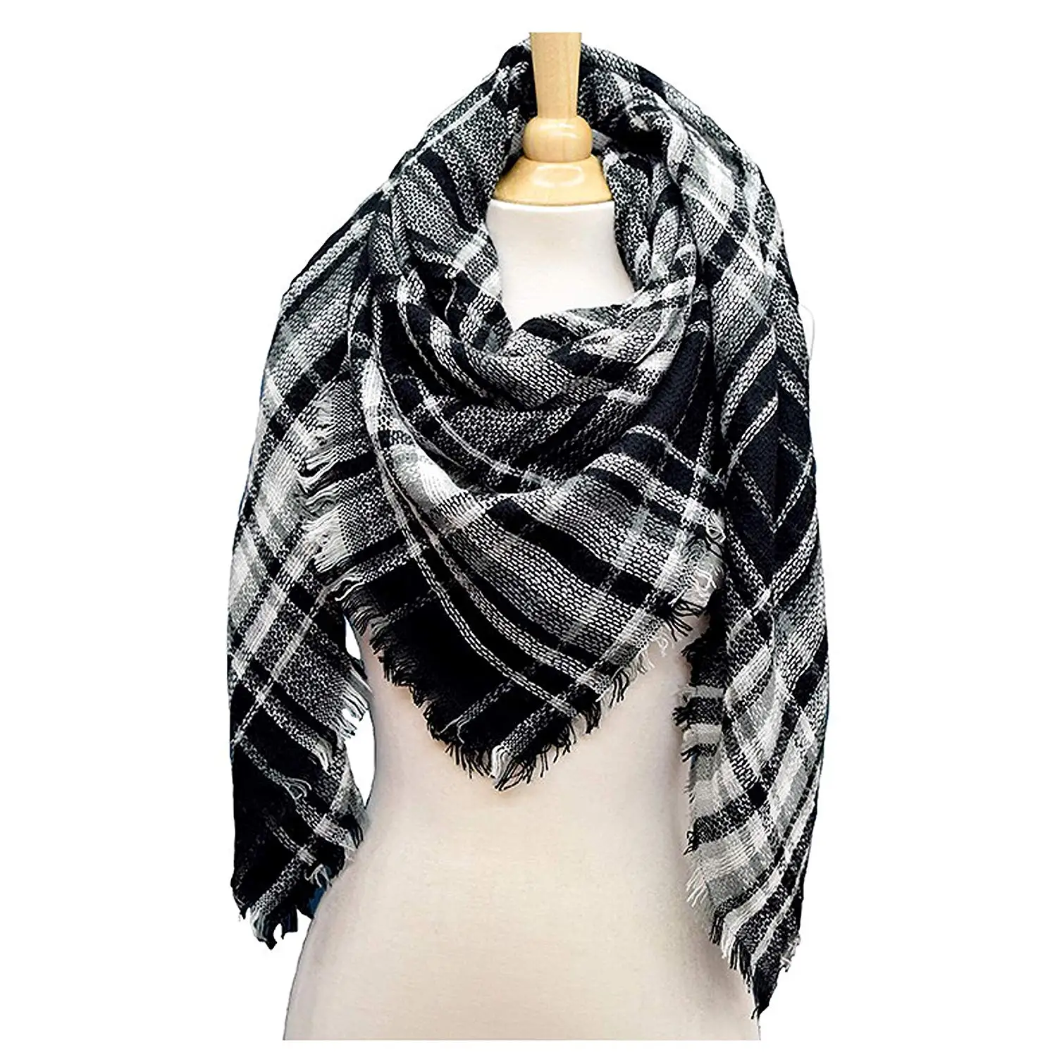 Inkach Winter Baby Boy Girl Floral Print Scarf Cotton O-Ring Neck Scarves Beige Kids Infinity Scarf