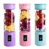 Portable 6 Blades USB Charging Electric Fruit Juicer Blender