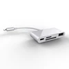 Muti-function 8 pin to SD/TF Camera Card Reader for iPhone6/7/8/x Dispensing with APP