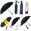 Black metal frame hook handle umbrella auto open bubble
