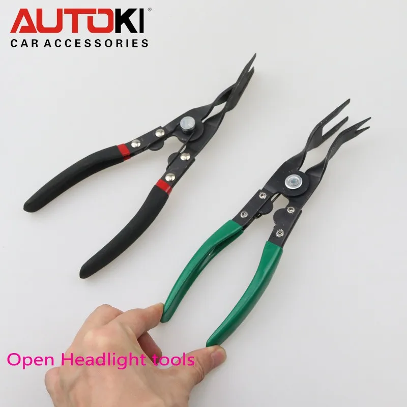 Autoki open headlight tool,handle headlight tool,headlight retrofit