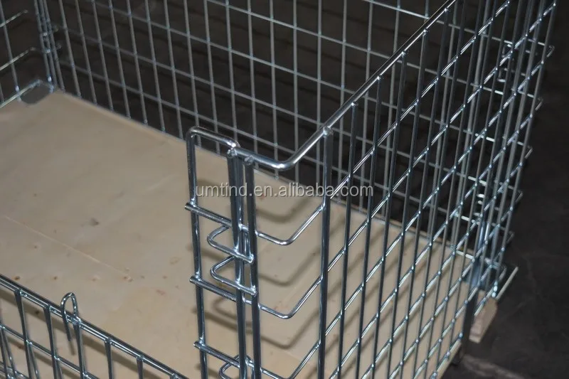 Zinc Coated Wire Mesh Container Sotrgae Cage 60302456091