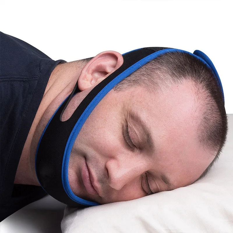 Customized Anti Snore Chin Strap Breathing Cpap Full Face Mask For
