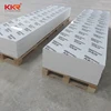 KKR building artificial stone white acrylic solid surface sheets for countertop