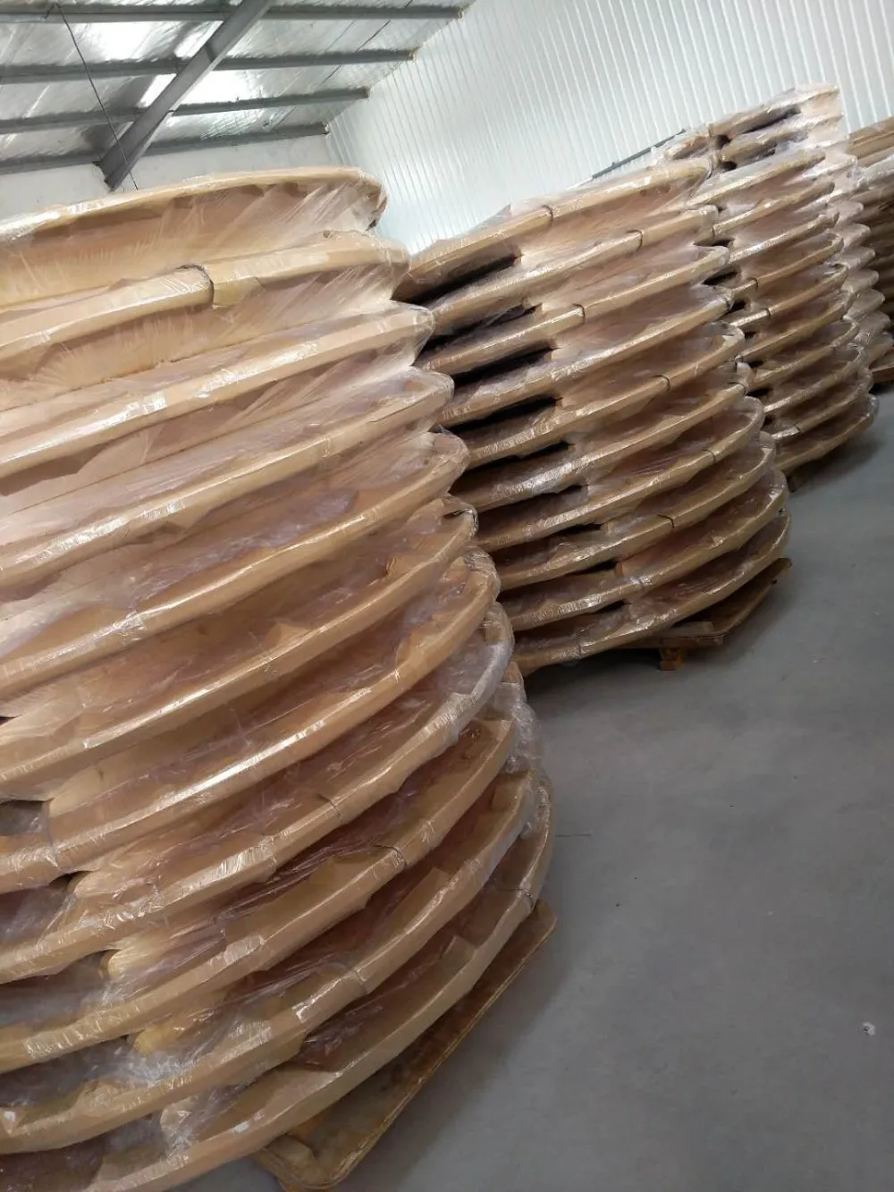 Wooden round table