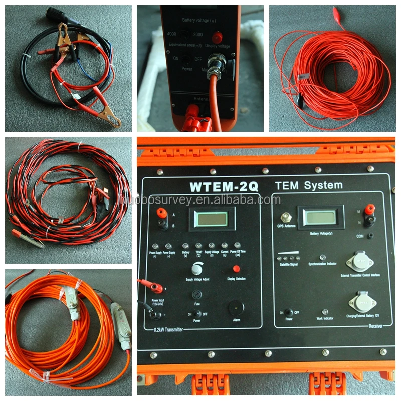 Transient Electromagnetic Shallow Exploration System with Transmitter & Receiver
