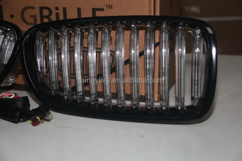 Auto Parts Blue LED  Front Grille For BMW m5 F10 f18  2010-2018