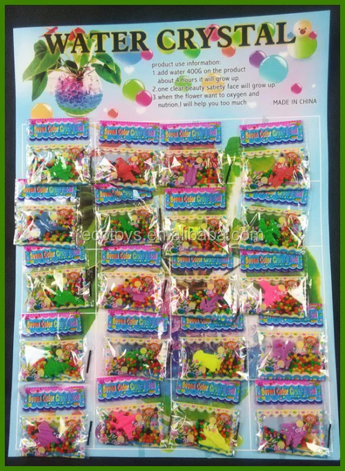 510g /bag Different Shapes Growing Toys In Water Growing Sponge Toys