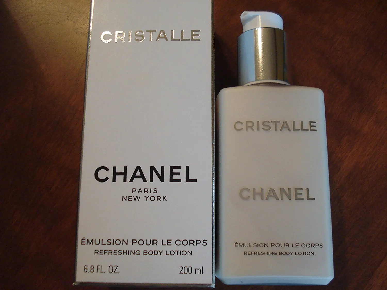 chanel cristalle body lotion