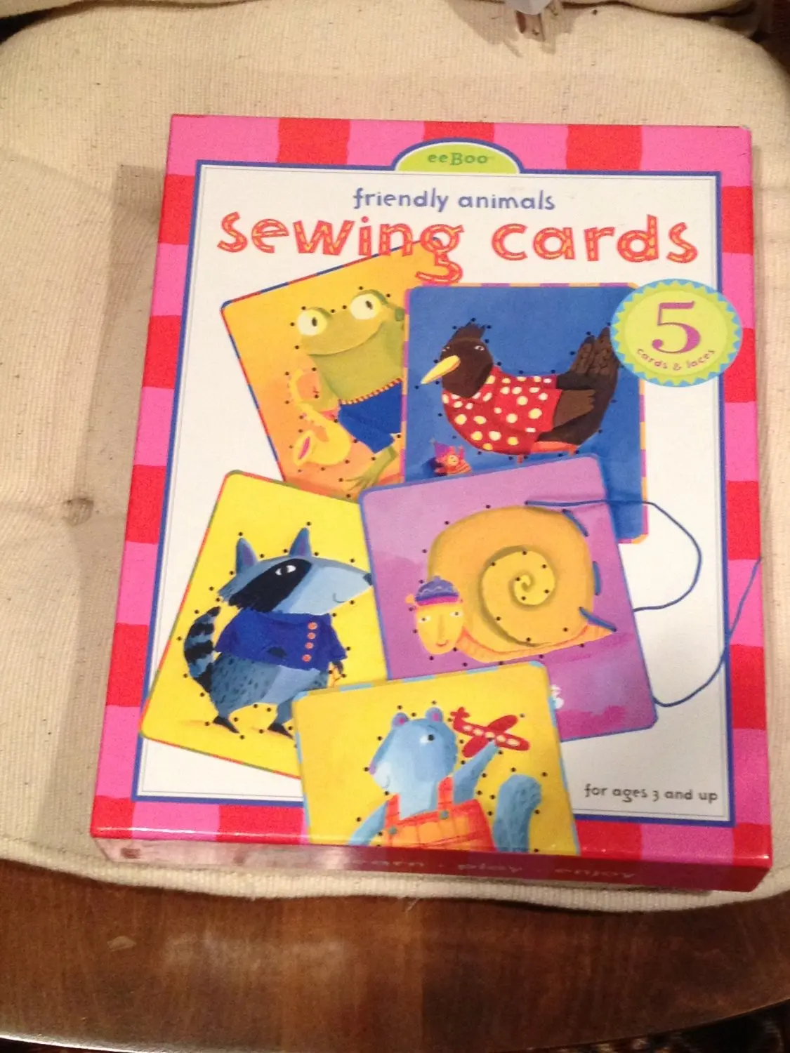 Sewing Cards - Friendly Animals