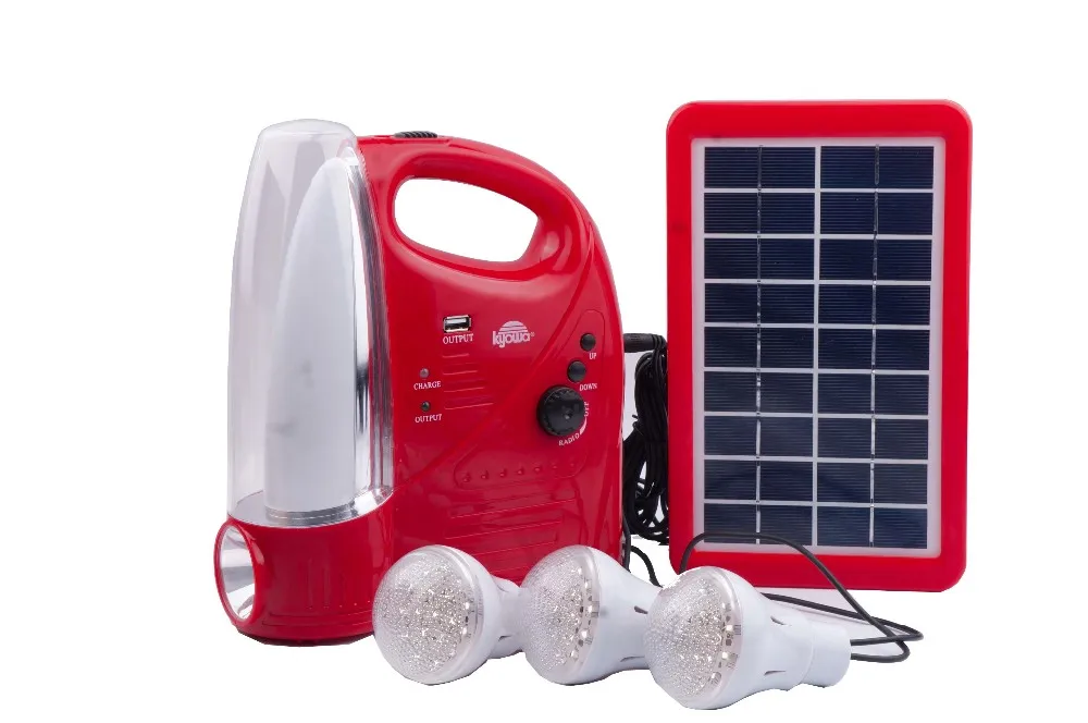 Portable Emergency Light With Seachlight And Usb & Dc Input & Radio