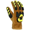 industrial work gloves finger safety tpr impact resistant mechanical gloves for working