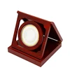 New style souvenir custom round shape metal stainless steel plate with holder