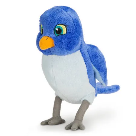Boneka Plush Blue Bird Mainan Hewan 