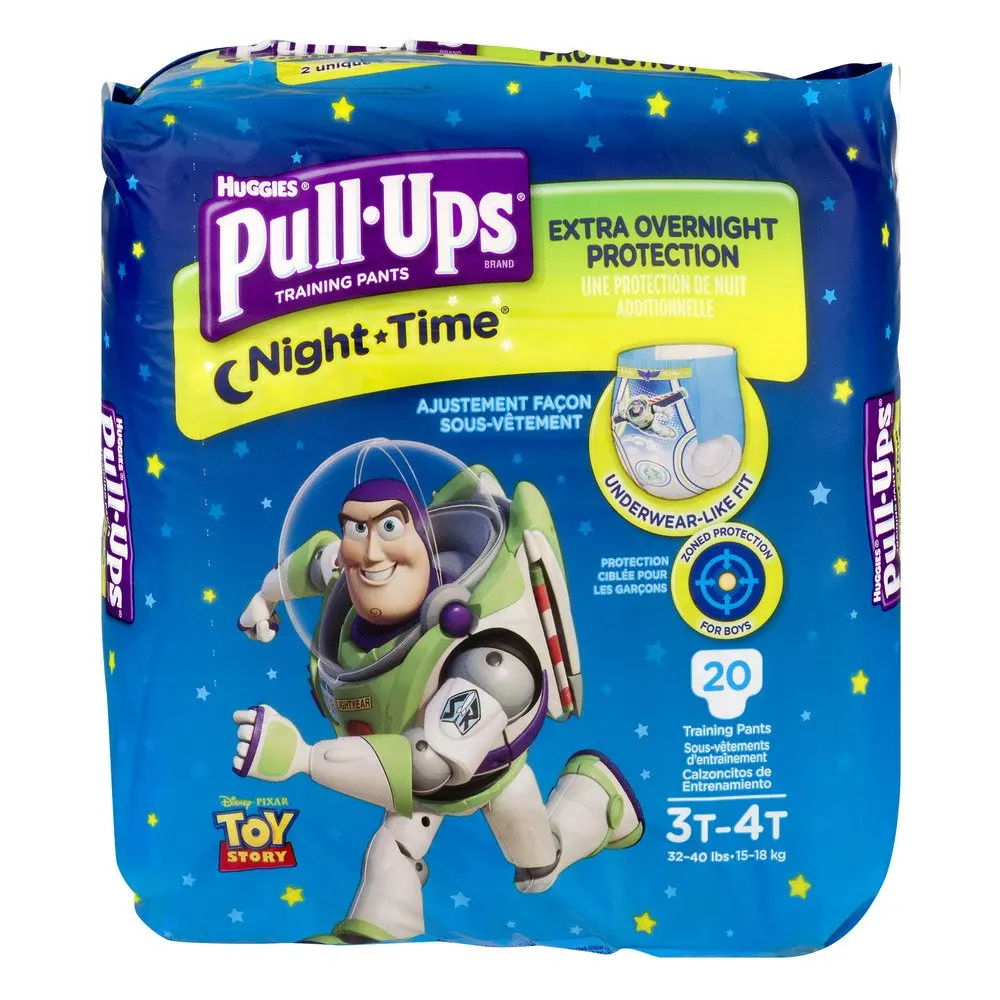 Get Quotations · Huggies Pull-Ups Nighttime Training Pants for Boys, 20 Count