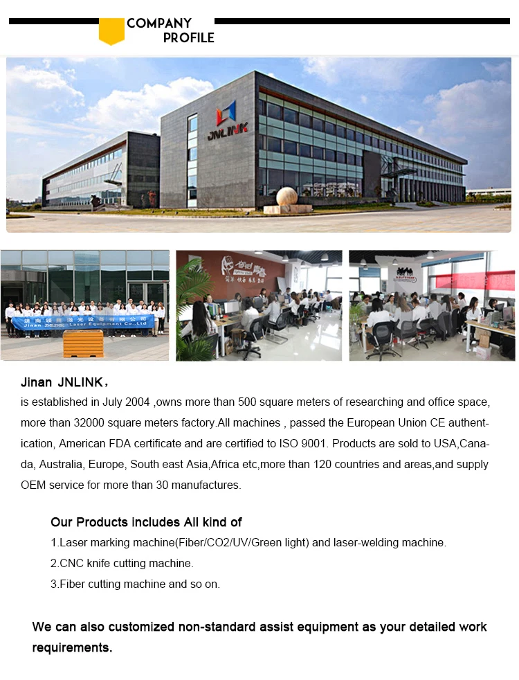 2019 big work size CO2 laser marking machine