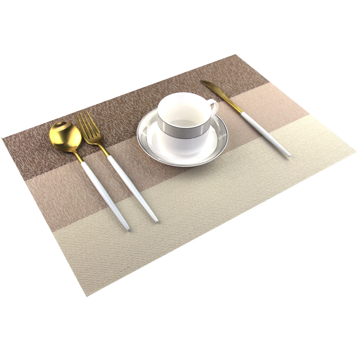 Place Mat 200pc/ctn Luxury Placemats Beige Color Place Mat Plastic