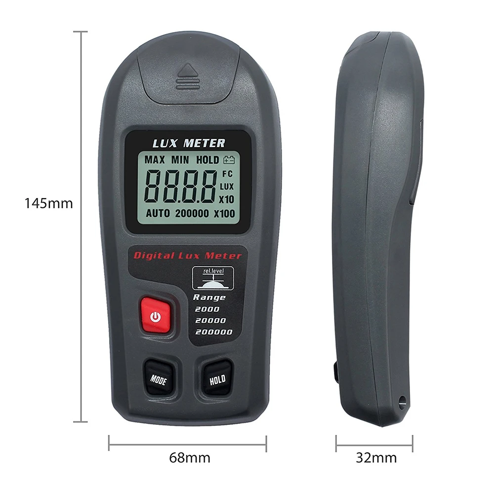 Digital Lux Meter Rzmt30 Illumination Photometer Buy Lux Meter
