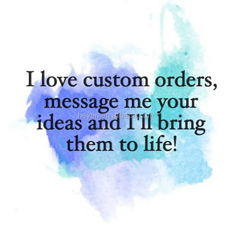 custom orders