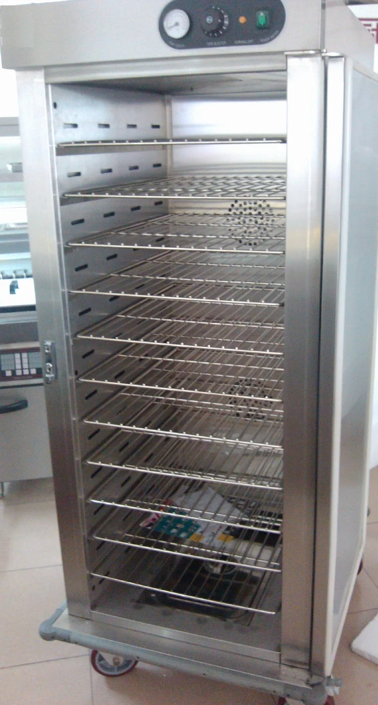 Mobile Singe Door Electric Hot Food Trolley /hospital Food