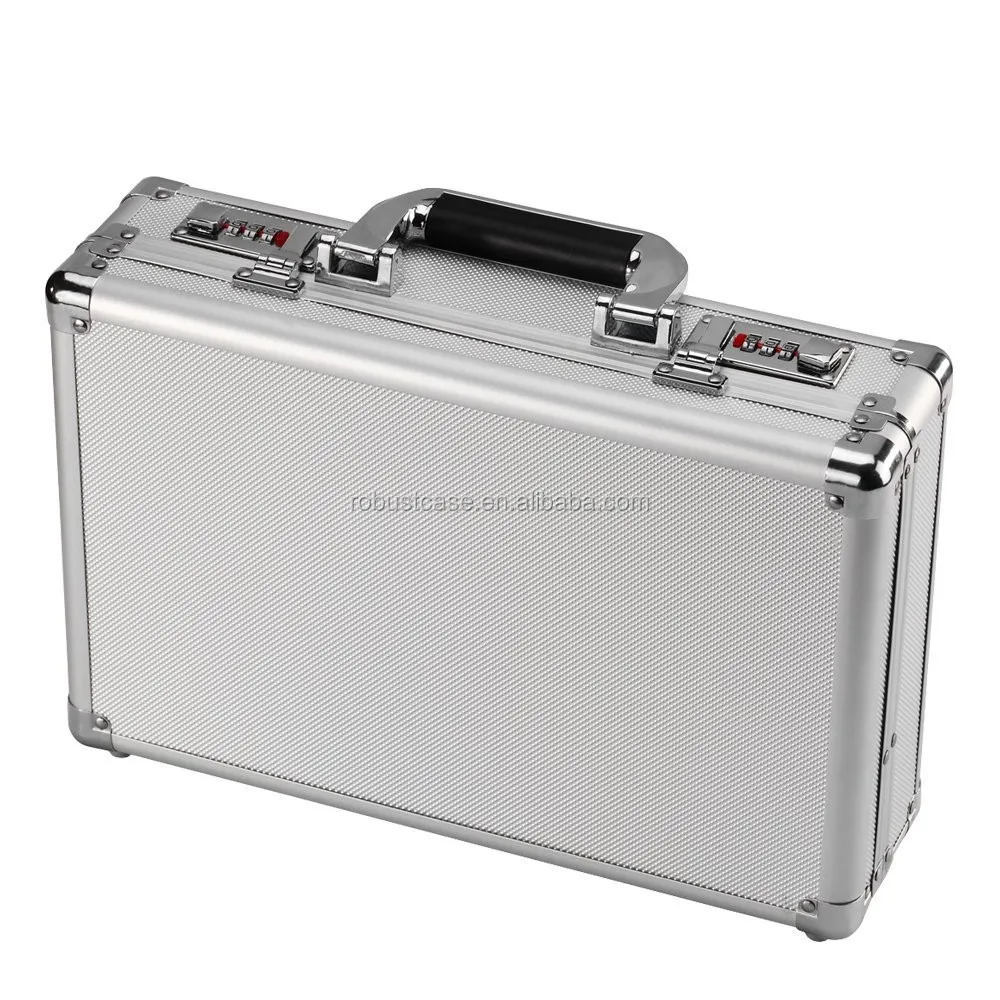 Oem China Ningbo Factory Metal Aluminum Suitcase With Combination Lock