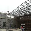 China Factory Price Bolt Ball Connection Prefab Steel Tech Space Roofing For Tennis /Badminton /Basketball Stadium
