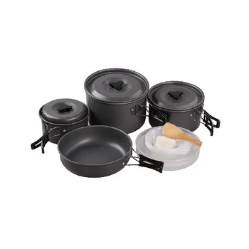 aluminium cooking pot set