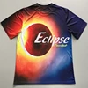 Unisex Bulk 100% Polyester Dry Fit All Over Print 3D Custom Pattern Sublimation T Shirt