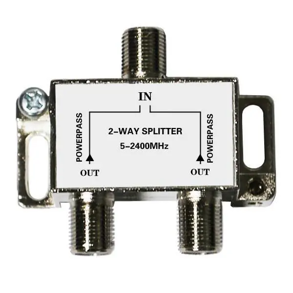 2 Way Tv Splitter Catv Splitter Satellite Splitter 52400mhz Buy Tv