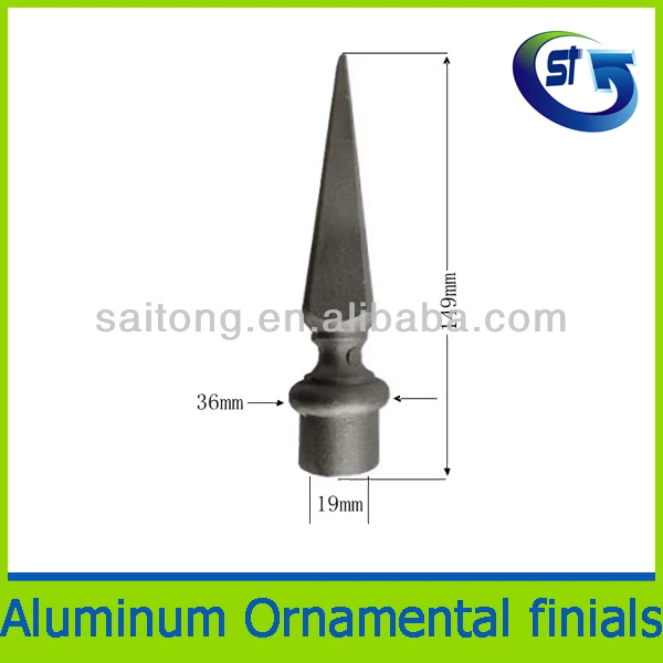 Wholesale High Quality Aluminum Antique Fence Post Finials Buy Fence Post Finials,Wrought Iron