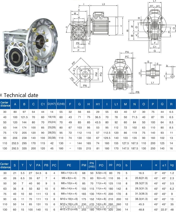 Rv Series Electric Motor Speed Reducer Buy Speed Reducer,Electric