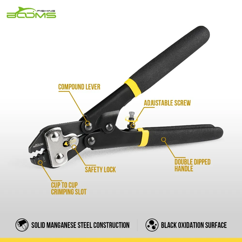 Booms Fishing Cp3 Fish Crimper Fishing Crimping Pliers Tool Buy Hand