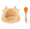 wooden bowl with nut cracker baby bowl