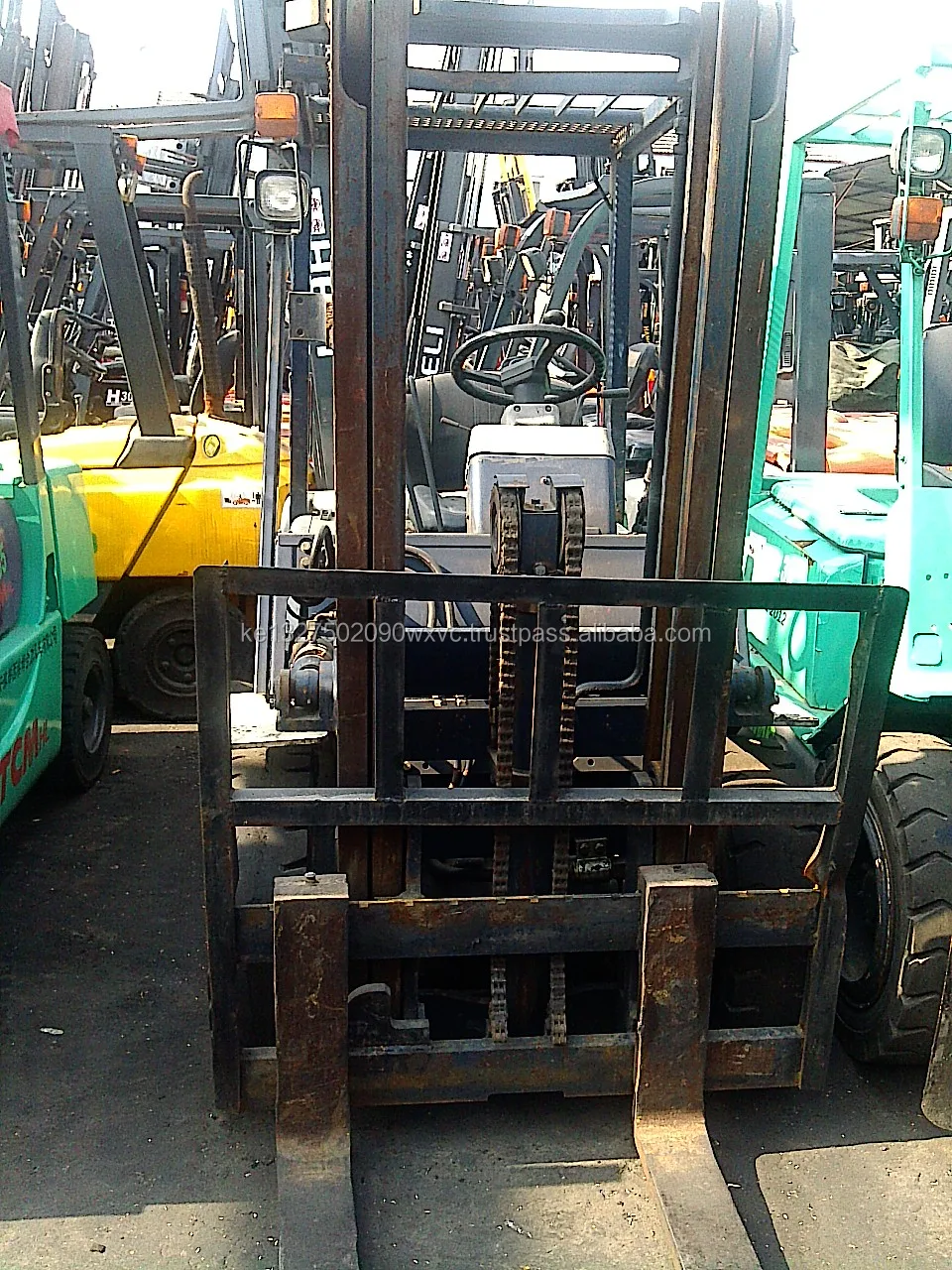 2.5 Ton Japanese Diesel Forklift,Komatsu 2.5 Ton Fd25t16 Forklift For