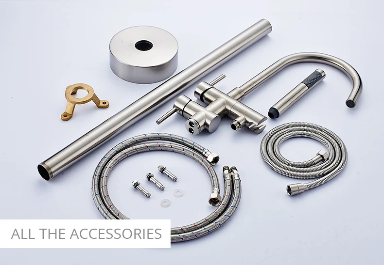 Floor Standing Bathroom Bathtub Faucet